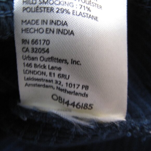 ANTHROPOLOGIE Teal Embroidered Peasant Blouse NWT - Picture 5 of 15